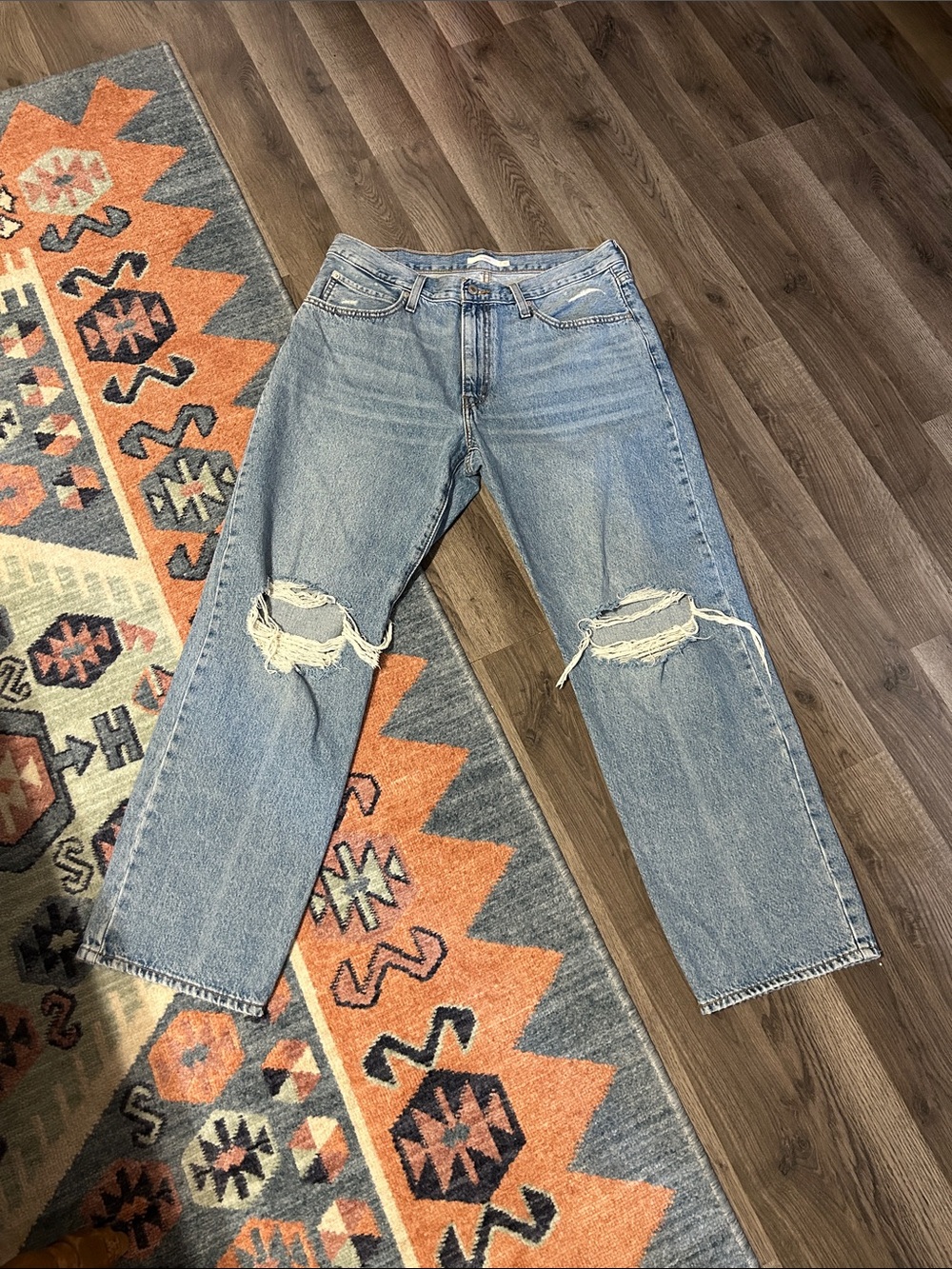 Levi Strauss Distressed Jeans